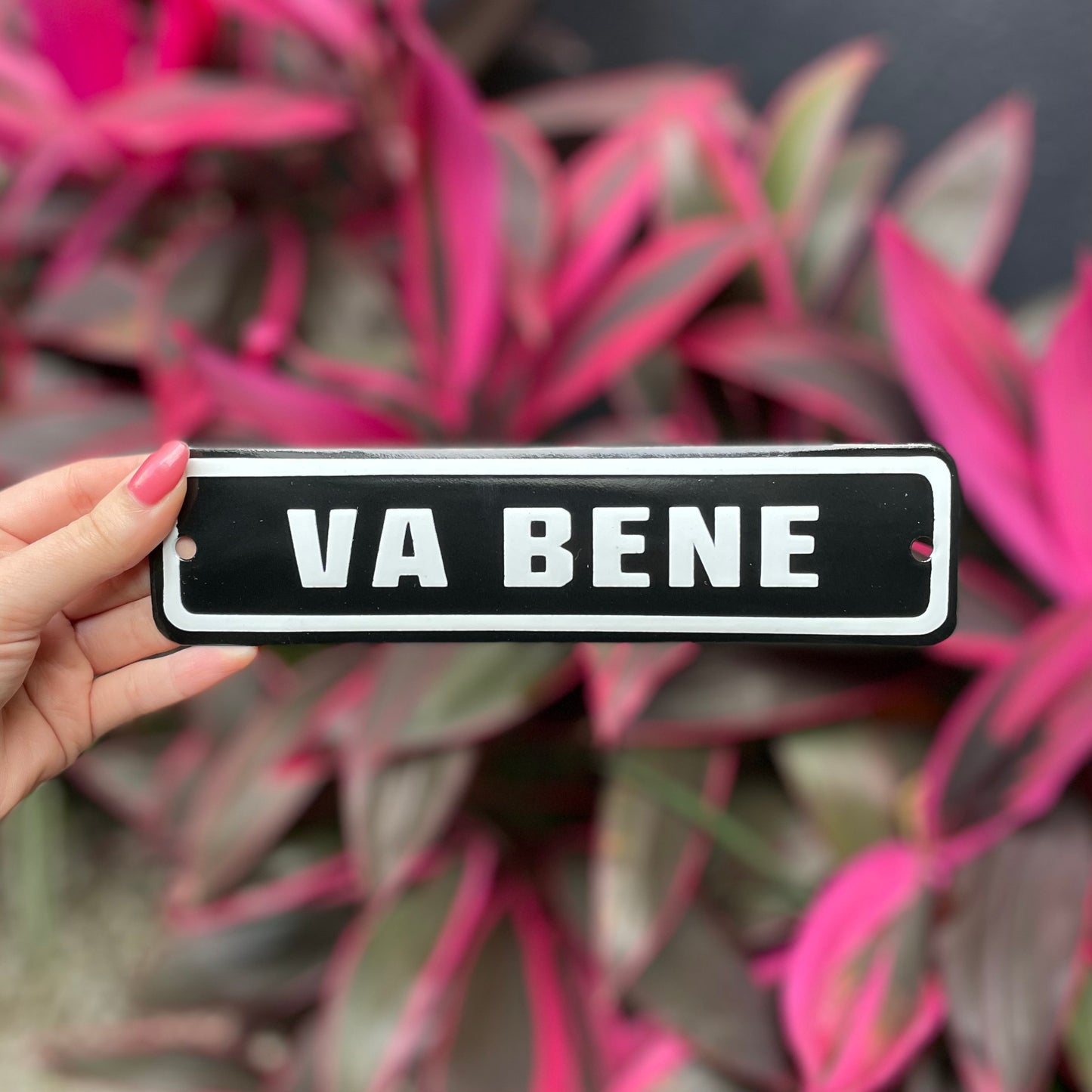 PLACA DE FERRO - VA BENE