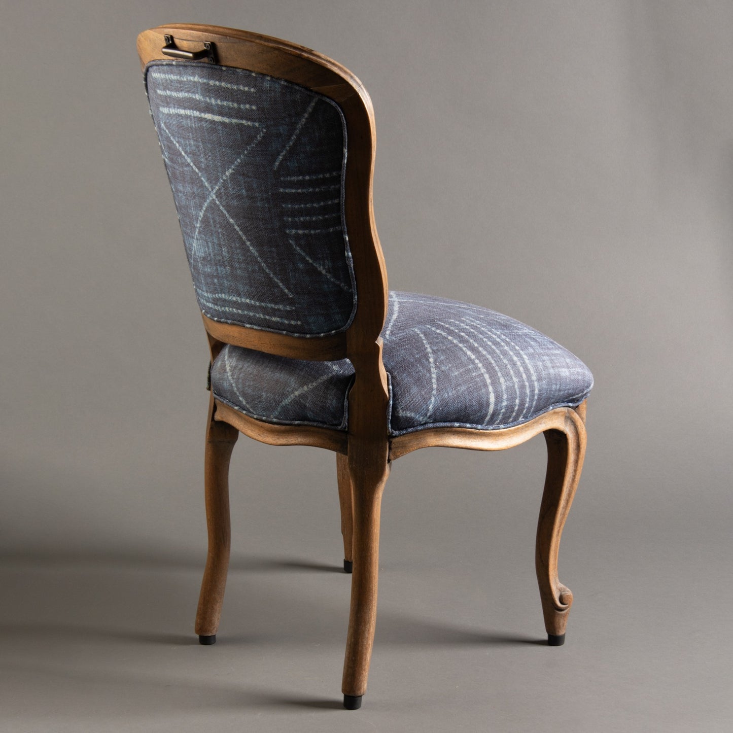 CADEIRA MEDALHÃO MADEIRA LAVADA VINTAGE