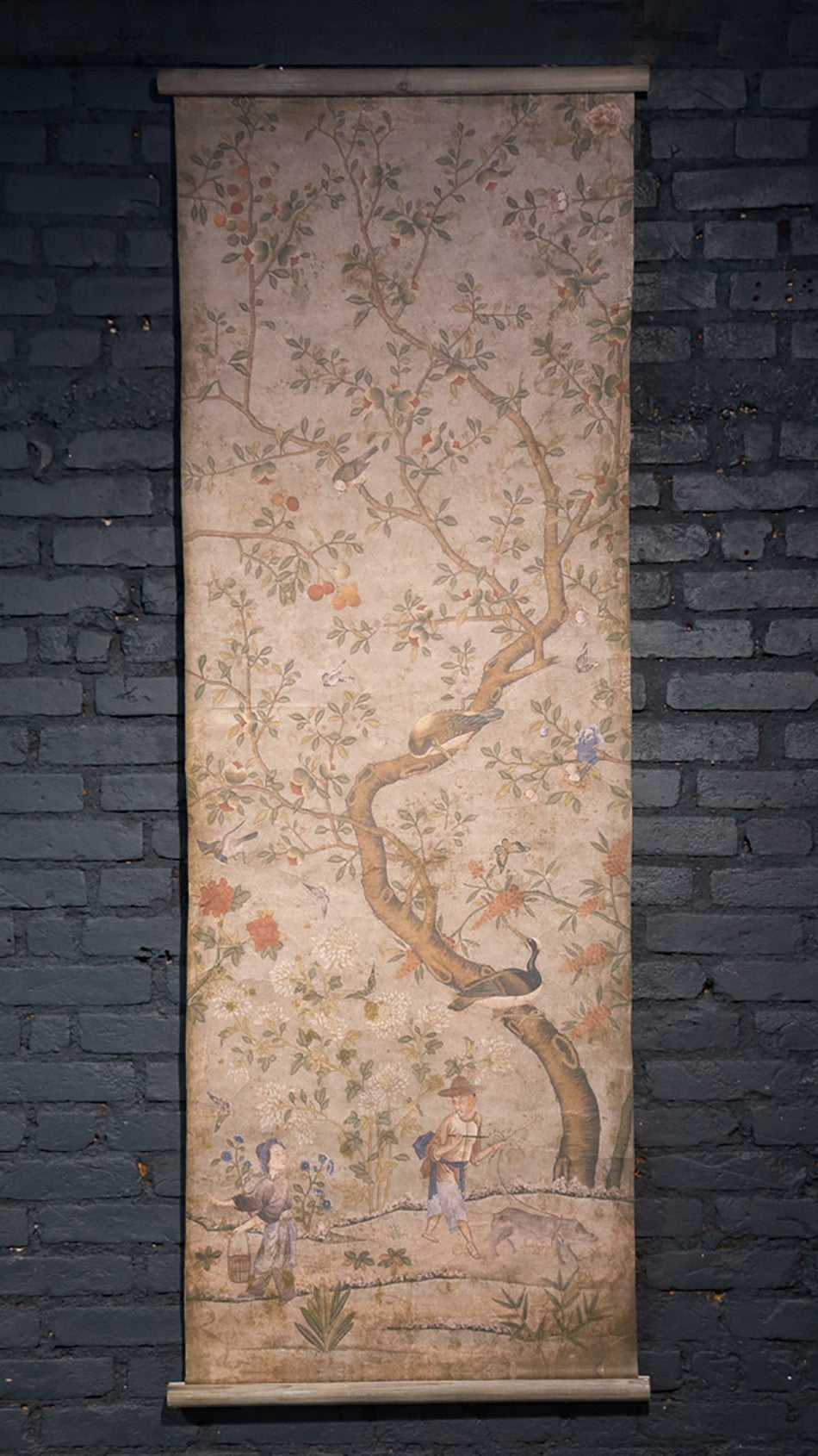 GRAVURA PAREDE FLORAL