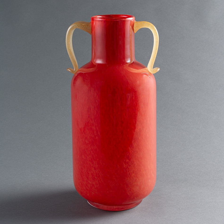 VASO ÂNFORA VETRO ARANCIA