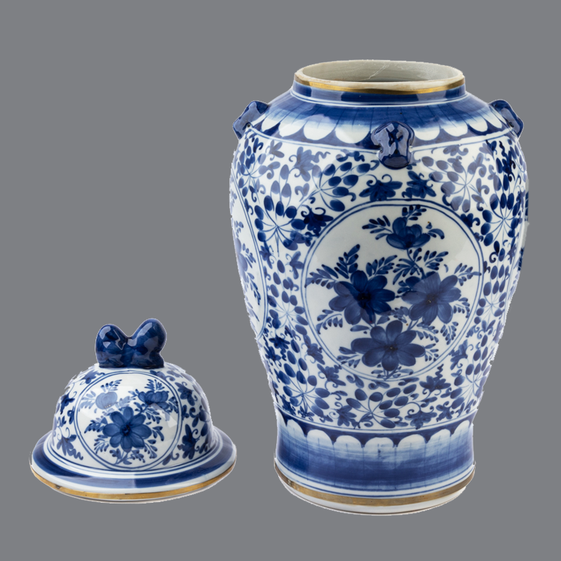 POTICHE BLU CHINES GG