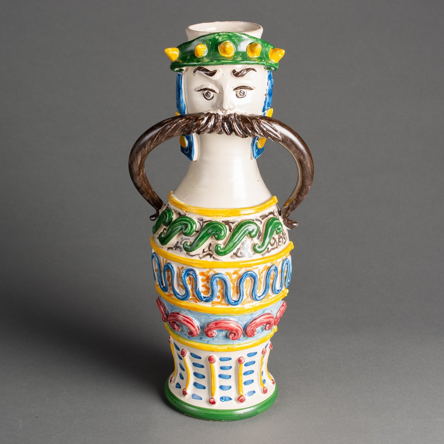 VASO ITALIANO PINTURA FATTO A MANO