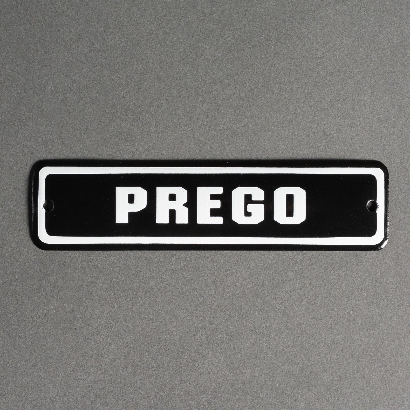 PLACA DE FERRO - PREGO