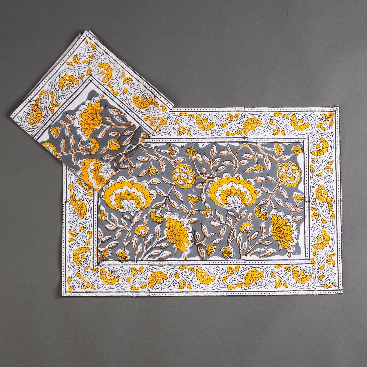 CONJUNTO APOIO DE PRATO E GUARDANAPO