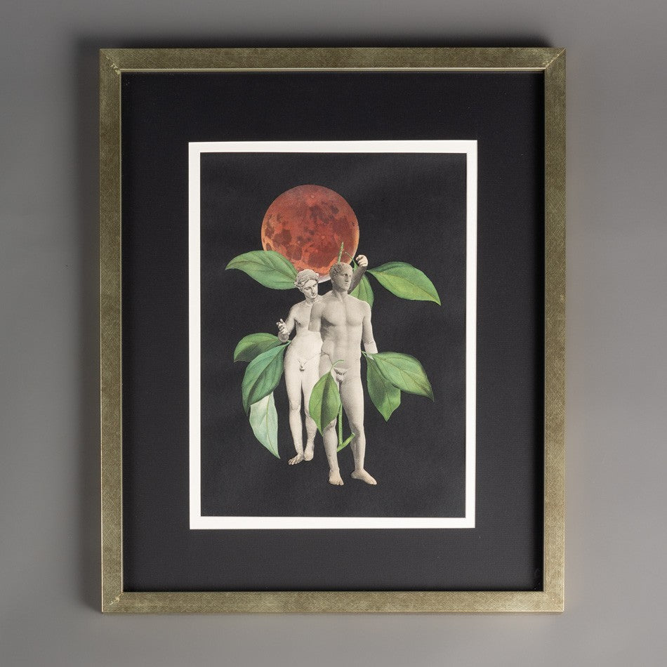 QUADRO GRAVURA ADÃO E EVA