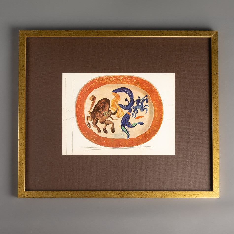 QUADRO GRAVURA PICASSO IMPRESSÃO OFF SET