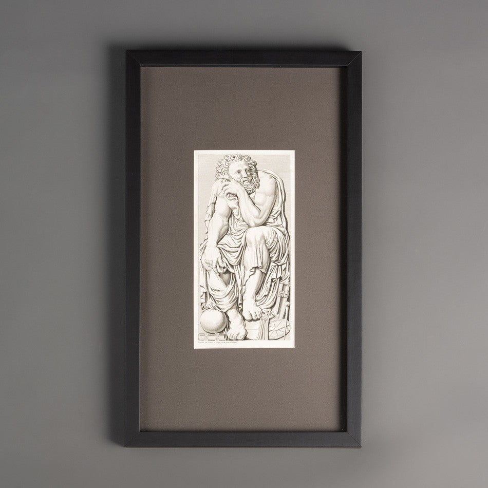 QUADRO GRAVURA PENSADOR