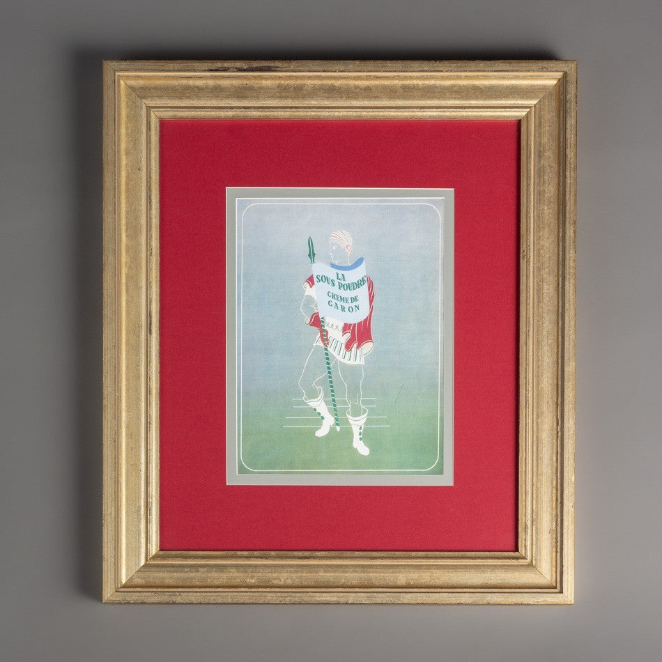 QUADRO GRAVURA GUERREIRO ROMANO