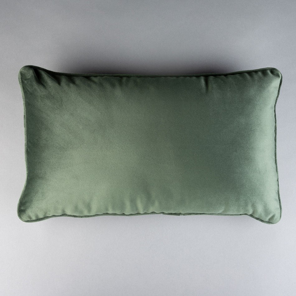 ALMOFADA VELUDO - VERDE 50X30cm
