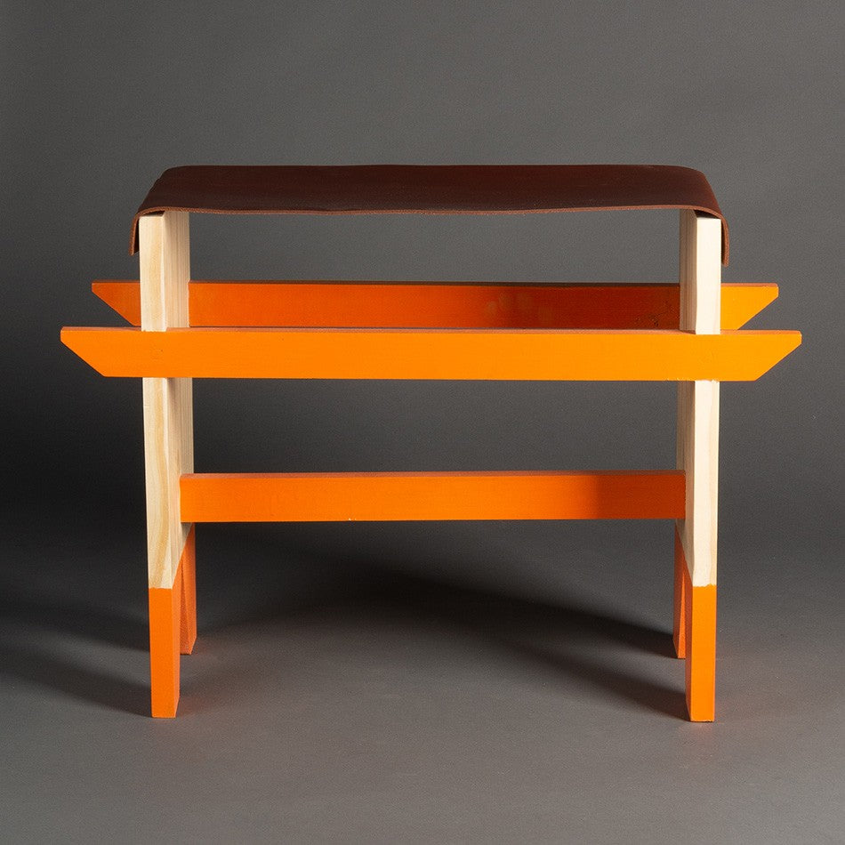 BANQUETA BANDEIRA COURO