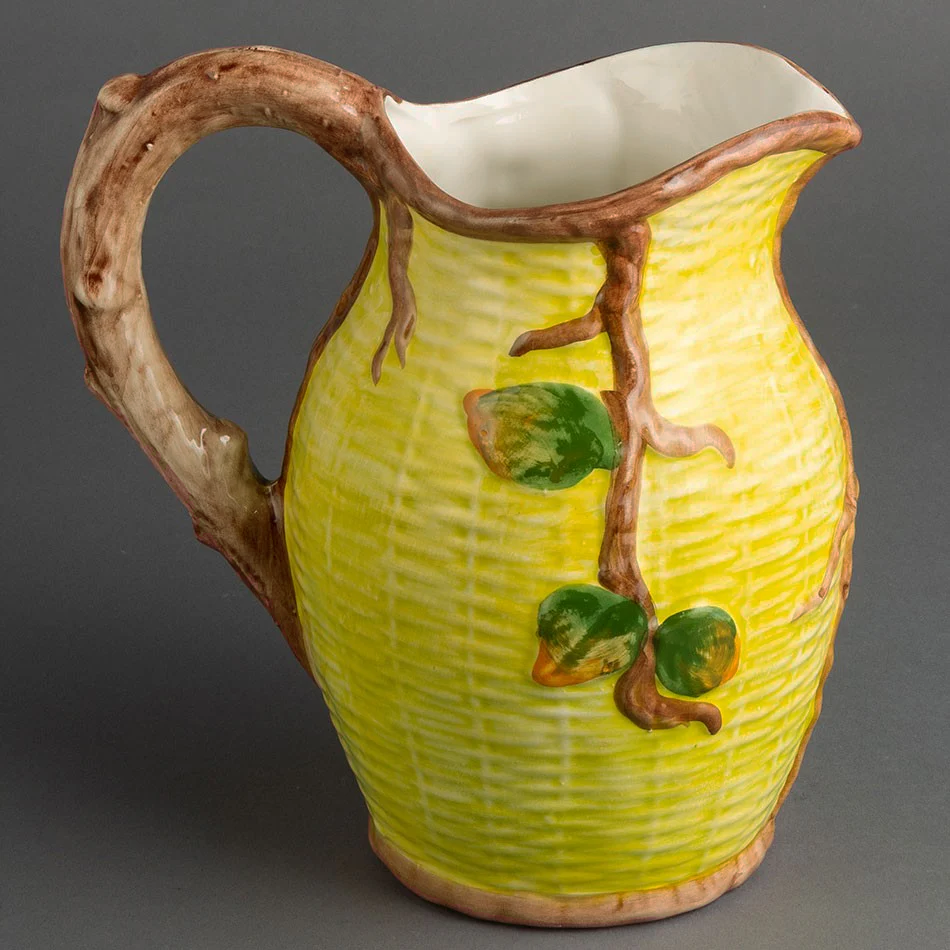 JARRA ITALIANA VERDE COM FRUTAS