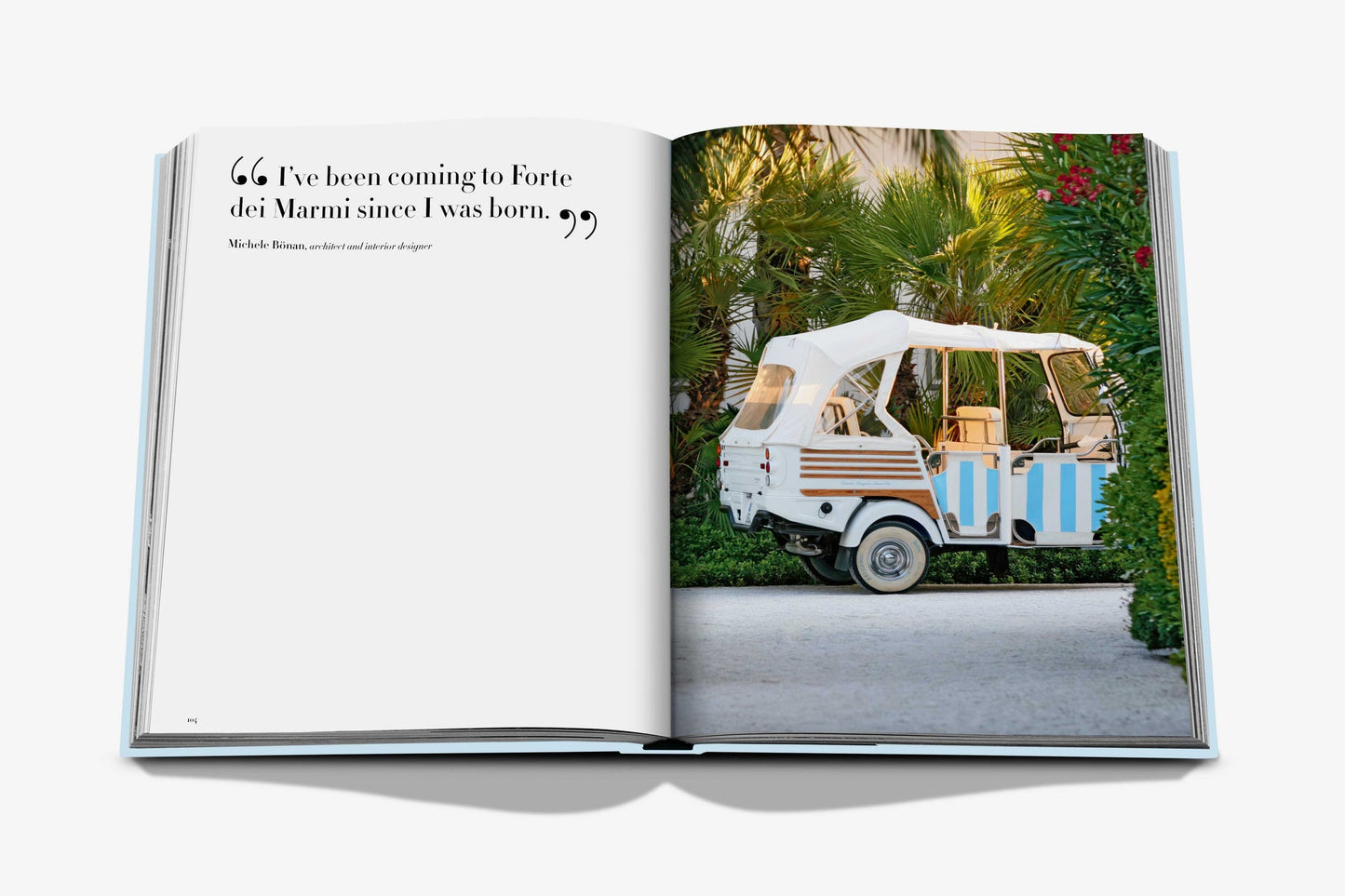 LIVRO TRAVEL SERIES: FORTE DEI MARMI