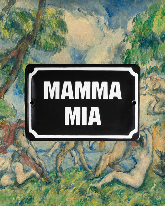 PLACA DE FERRO - MAMMA MIA