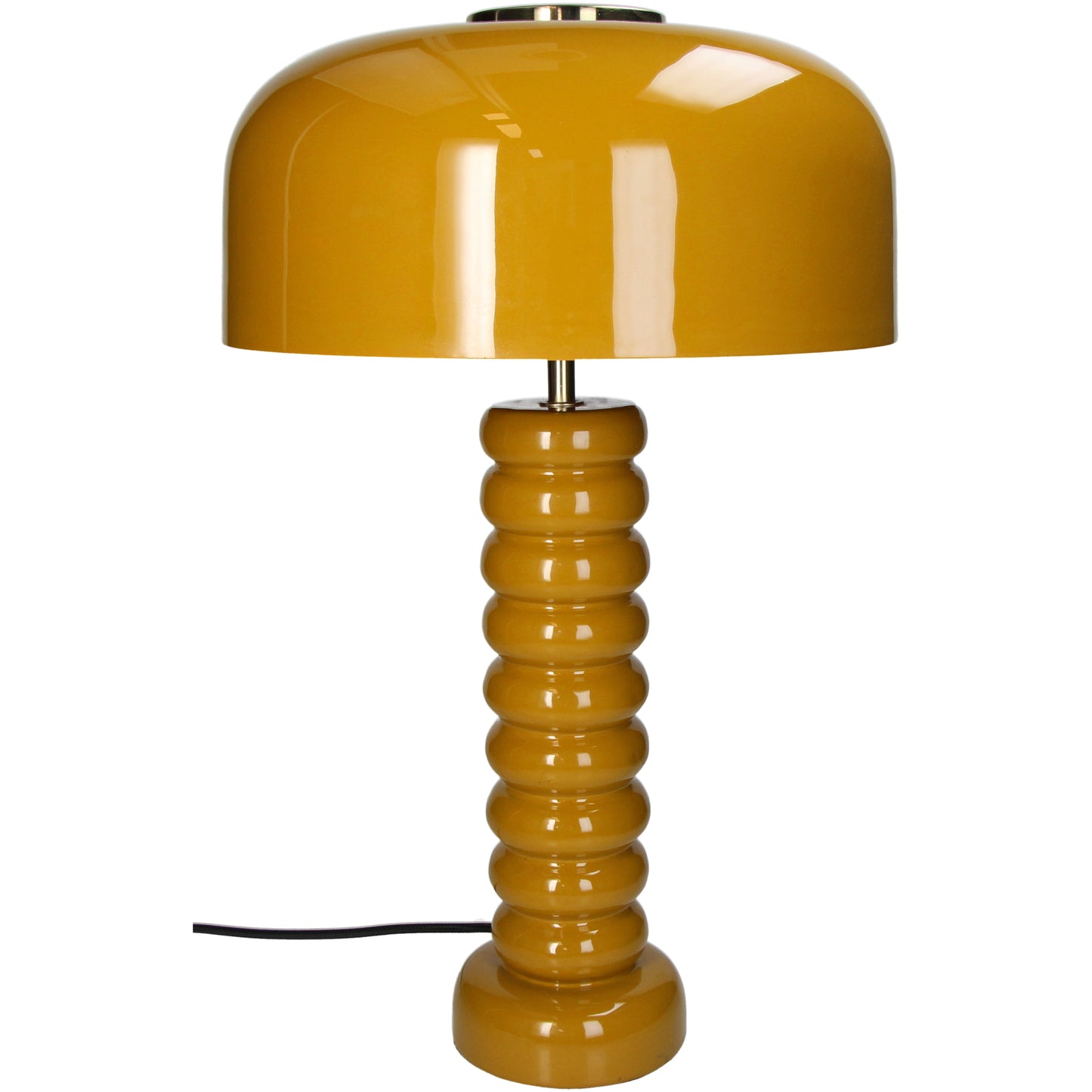 ABAJUR METAL MOSTARDA