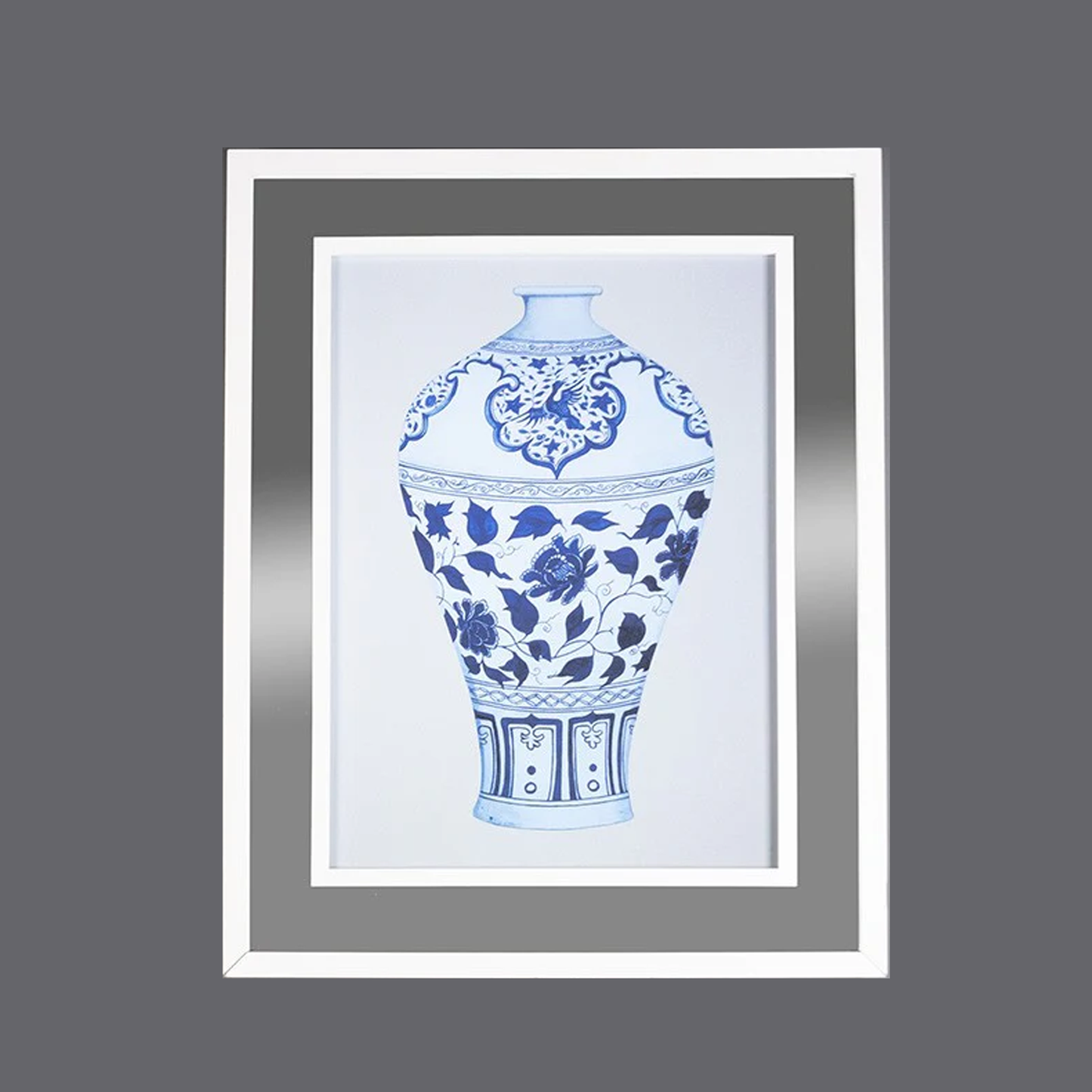 QUADRO FOTOGRAFIA POTICHE CHINÊS