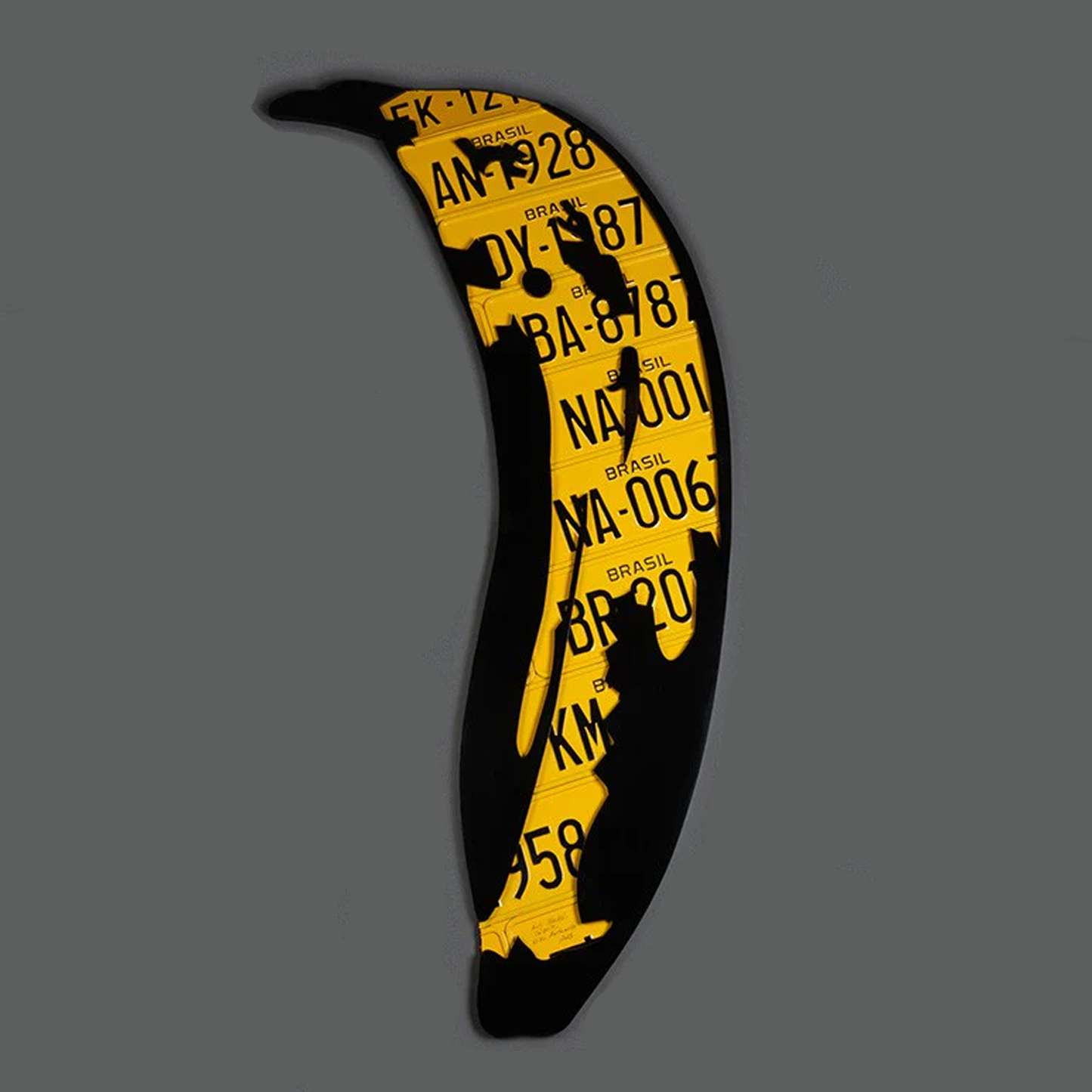 ESCULTURA BIG BANANA ANDY TRIBUTE - KIKO