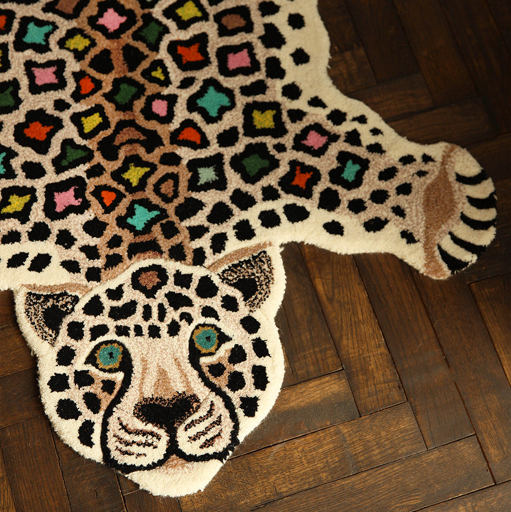 TAPETE IMP LEOPARDO COLORE LARGE