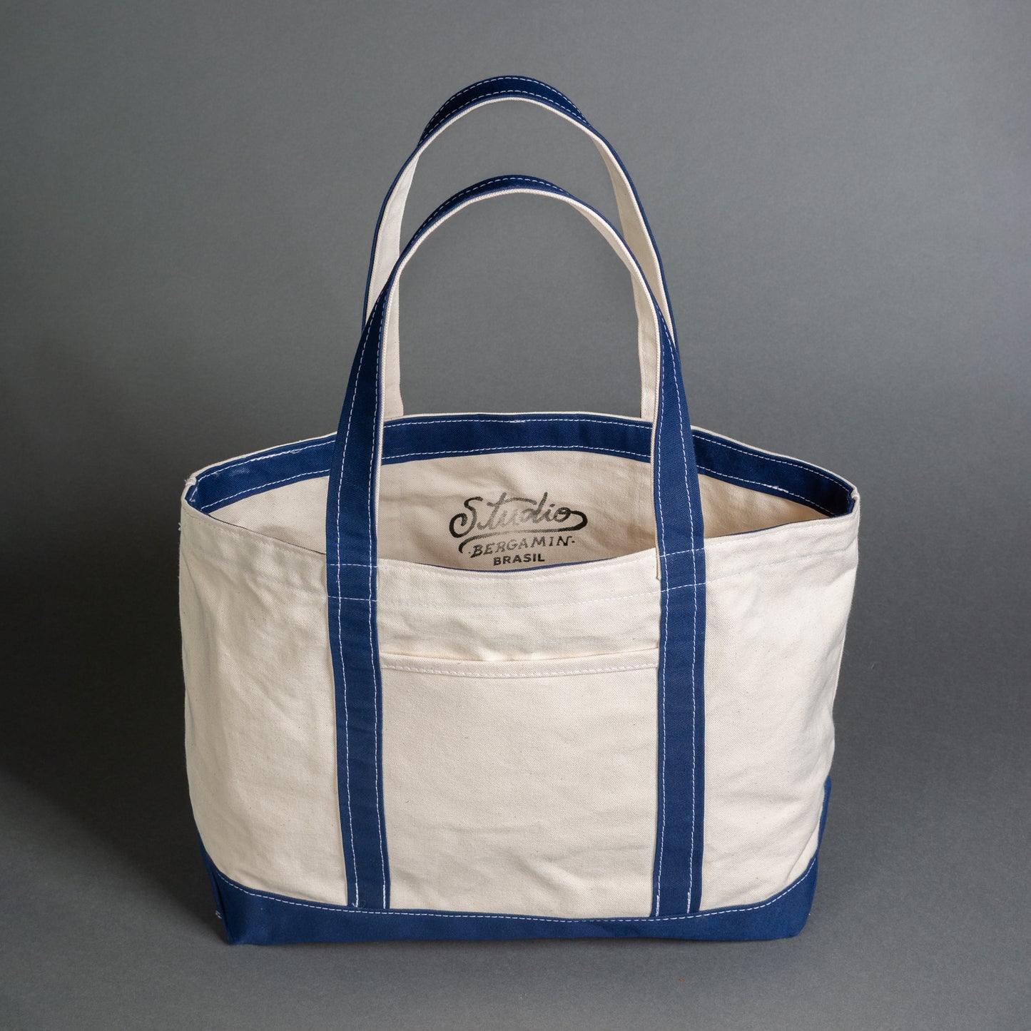 TOTE BAG STUDIO BERGAMIN AZUL