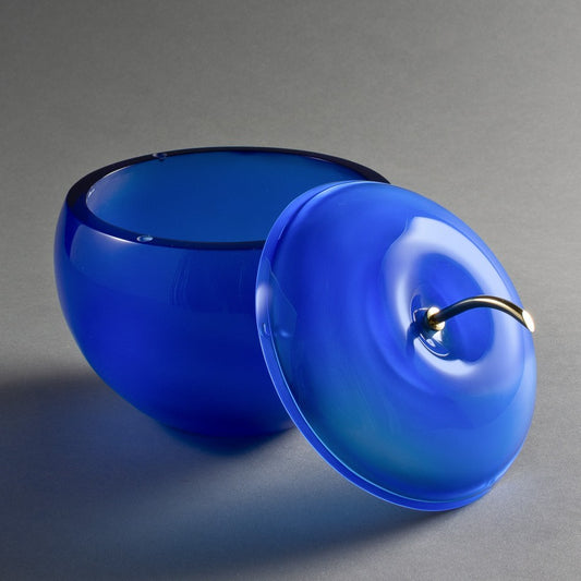 POTE MAÇÃ COLORE - AZUL