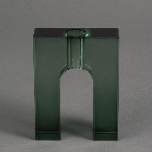 VASO CASTIÇAL VETRO VERDI