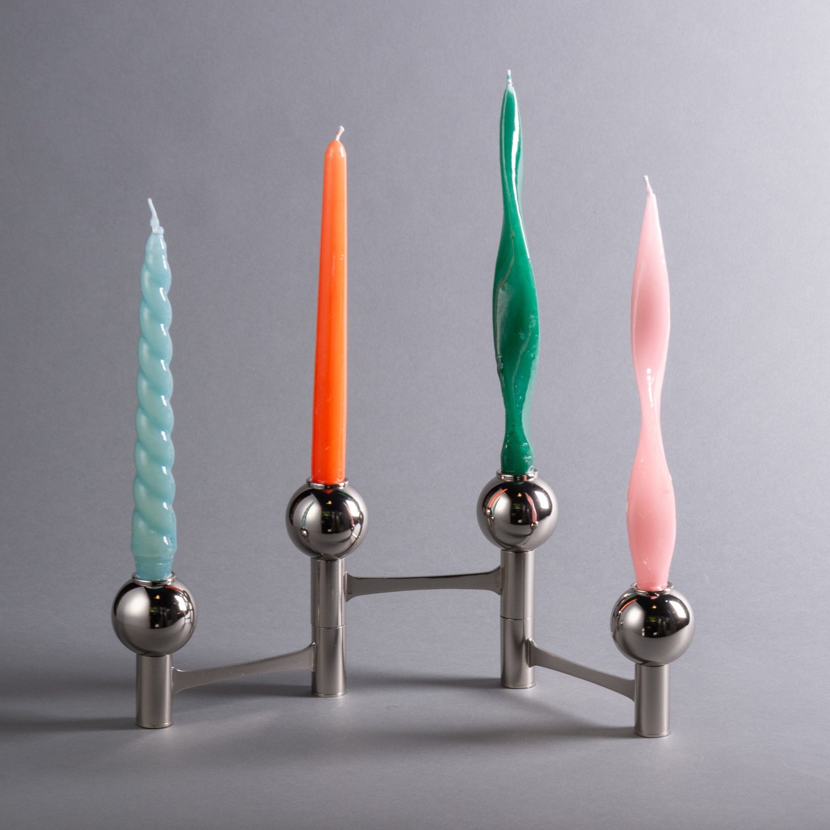 CASTIÇAL ZIGZAG 04 VELAS