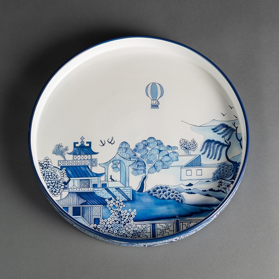 PRATO DECORATIVO EM CERAMICA LI
