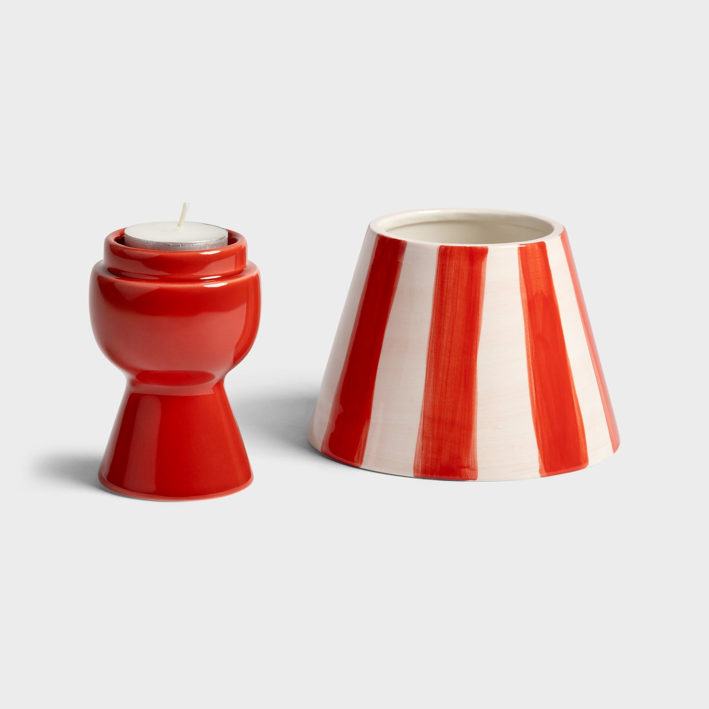 CASTIÇAL TEALIGHT ROSSO