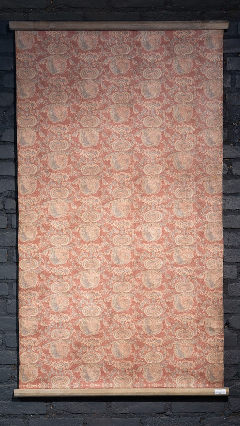GRAVURA PAREDE FLORAL ROSSO