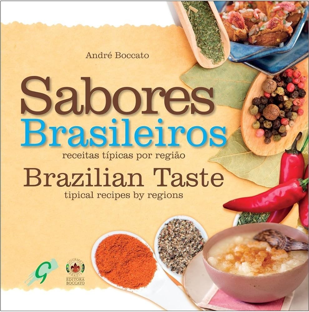 LIVRO SABORES BRASILEIROS: RECEITAS TÍPICAS POR REGIÃO