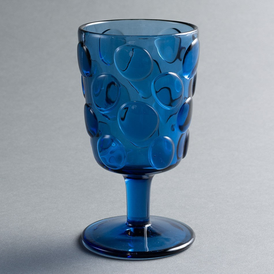 TAÇA VETRO BOLLA BLU