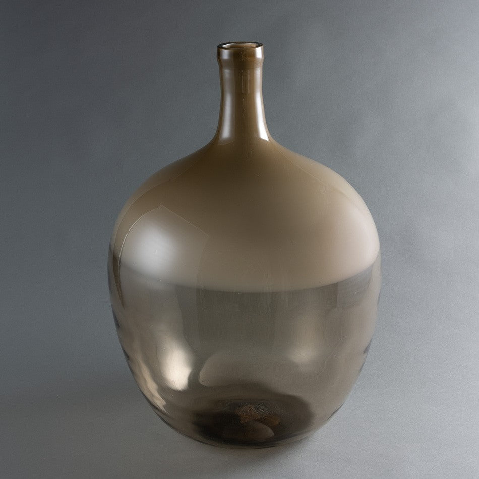 VASO VIDRO BEIGE