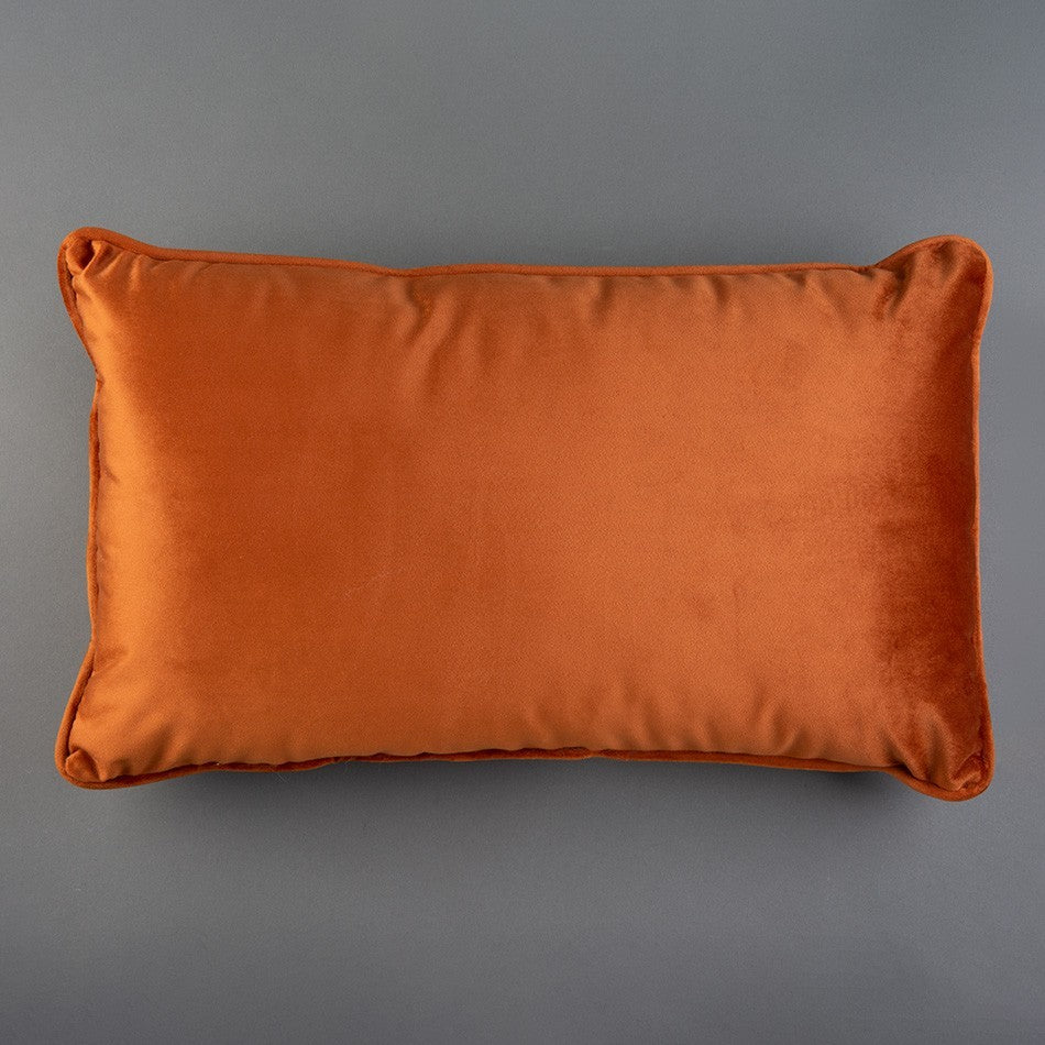 ALMOFADA VELUDO - FERRUGEM 50x30cm
