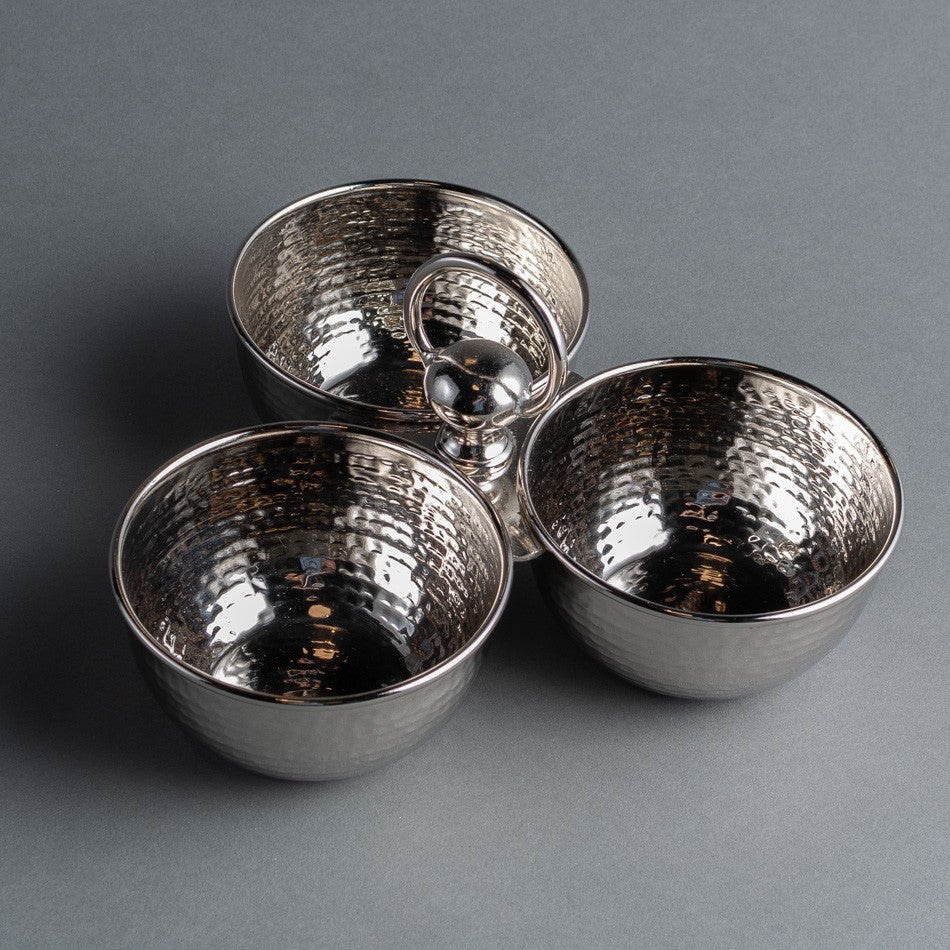 PETISQUEIRA METAL 3 BOWLS