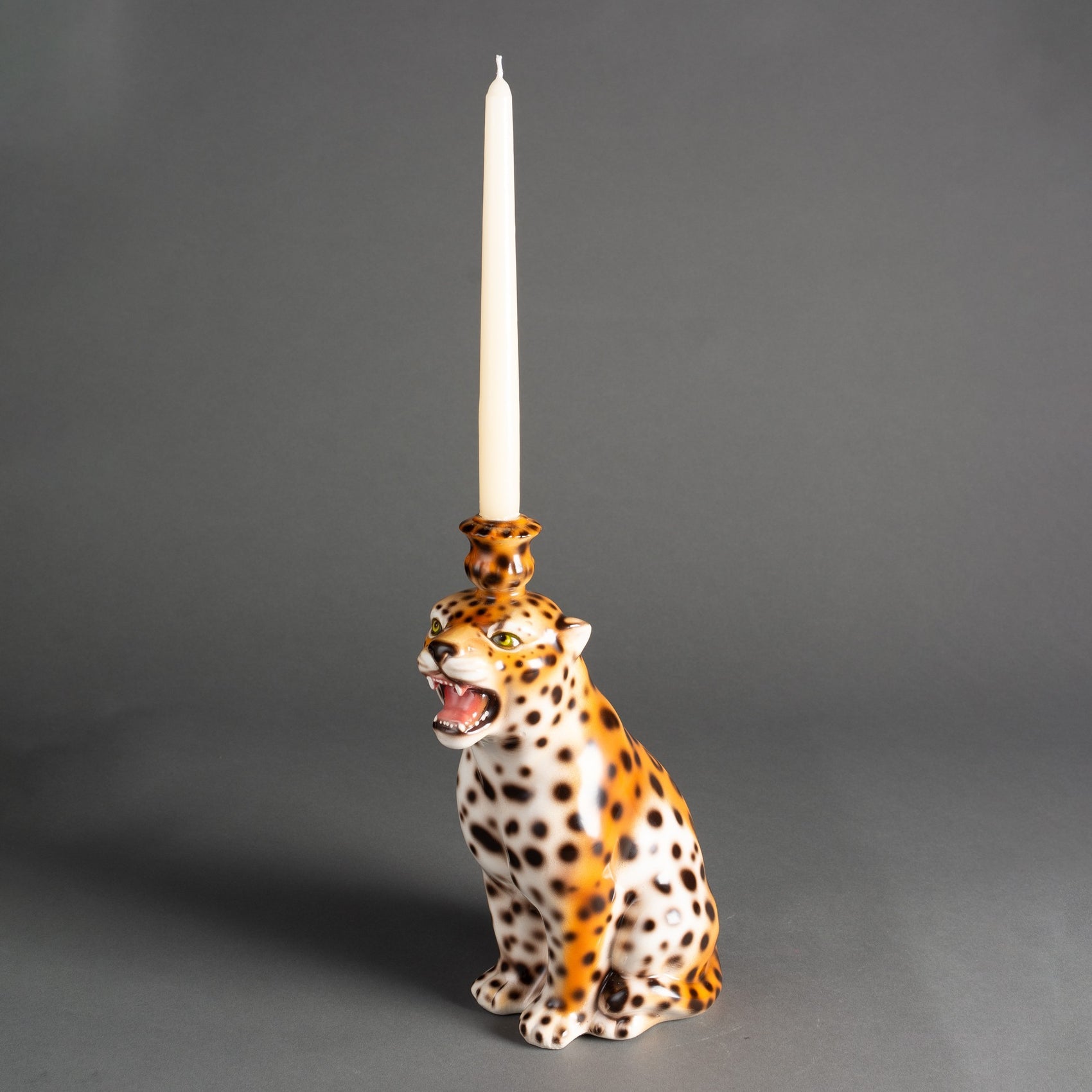 CASTIÇAL LEOPARDO ITALIANO