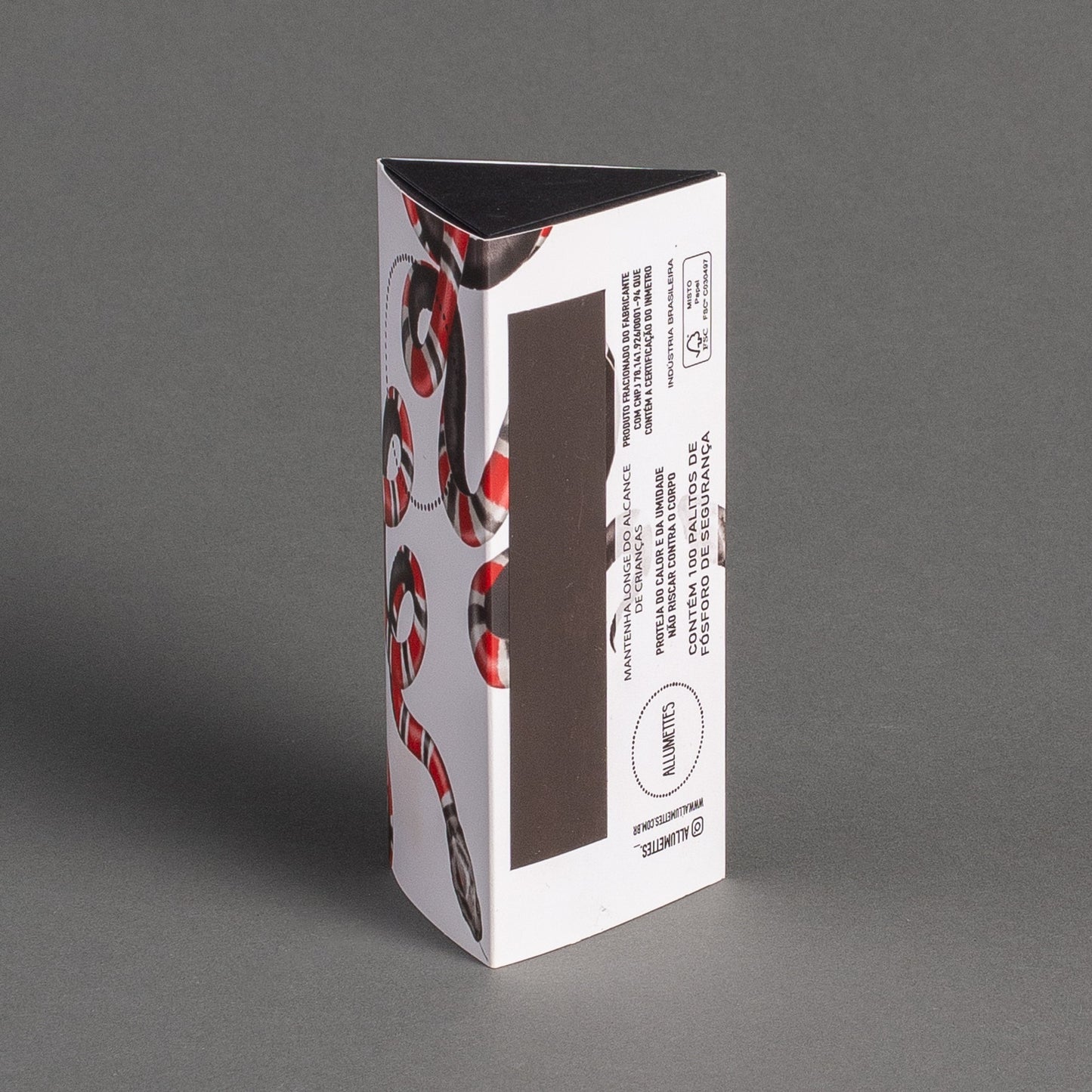 CAIXA DE FÓSFORO SNAKE PRISMA MATTE