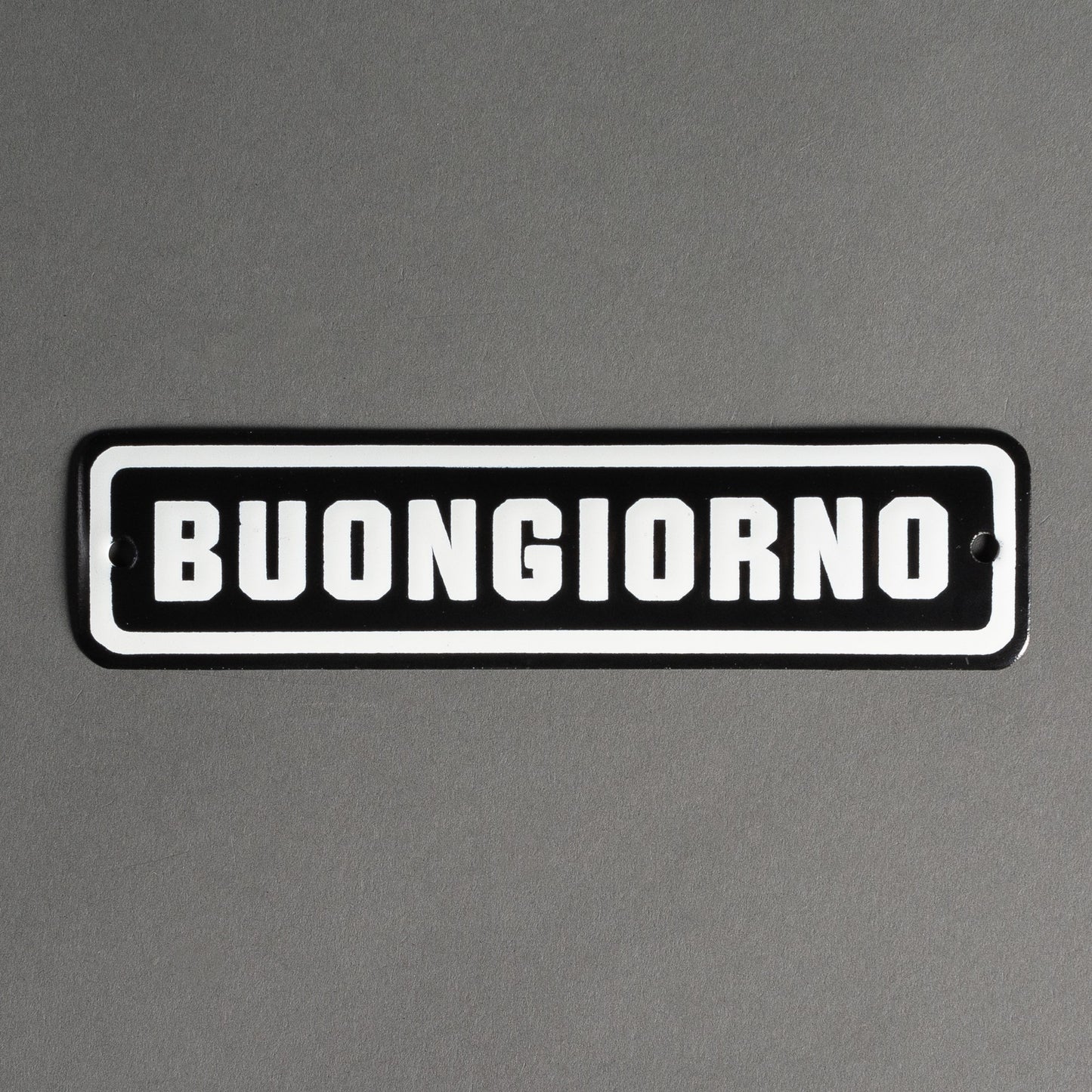 PLACA DE FERRO - BUONGIORNO