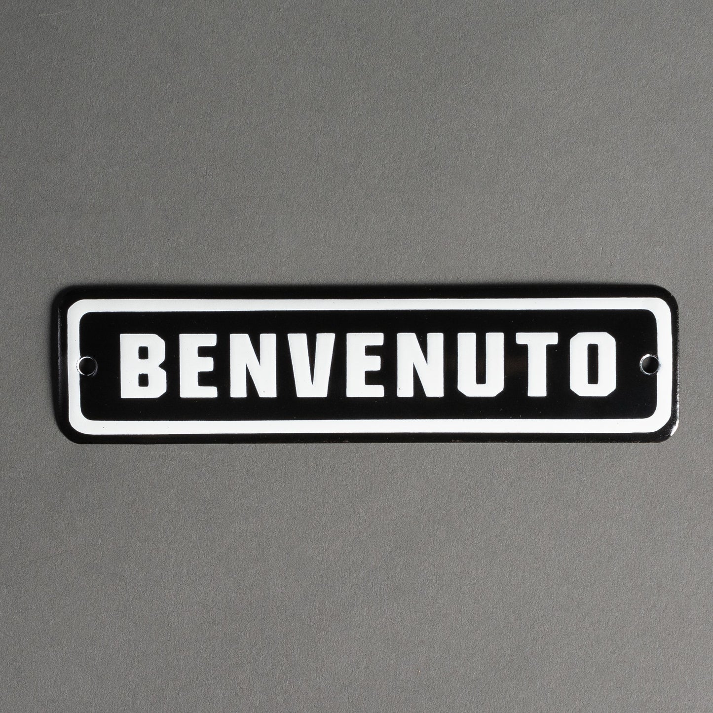PLACA DE FERRO - BENVENUTO