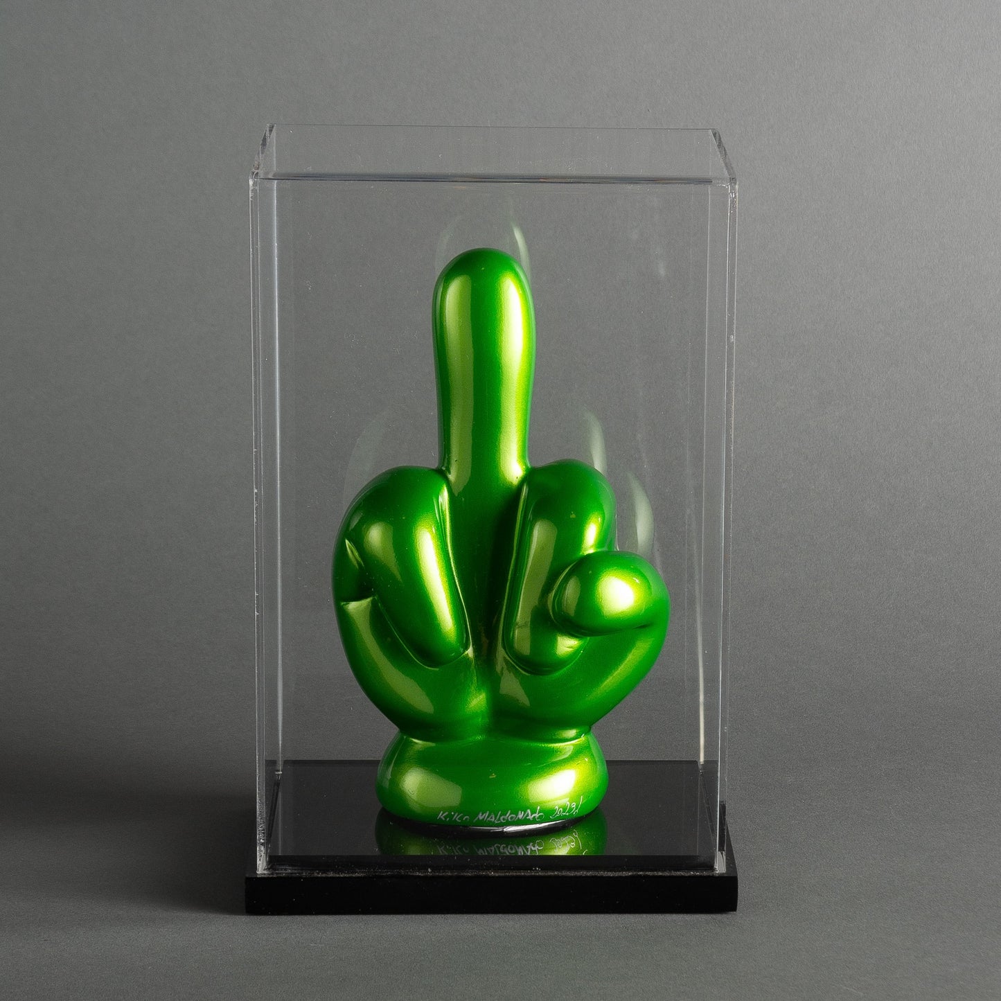 ESCULTURA FINGER MICKEY VERDE - KIKO
