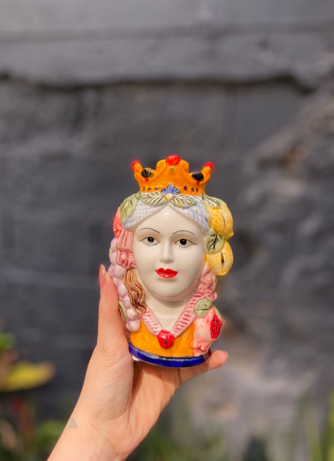 VASO ITALIANO TESTA DI MORO P - MULHER