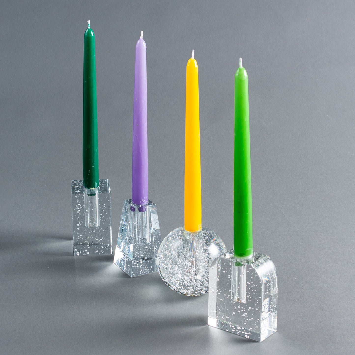VASO CASTIÇAL CRISTAL VARIADO