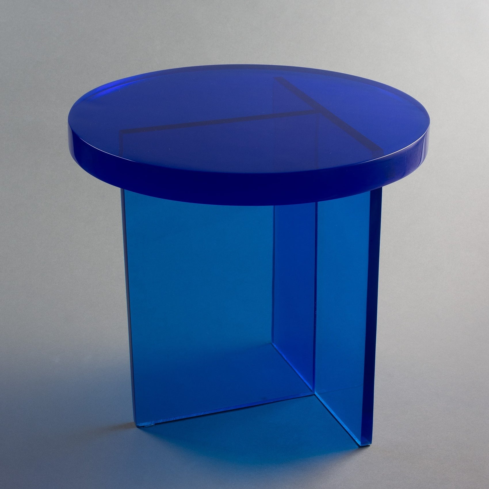 MESA T COLORE - AZUL