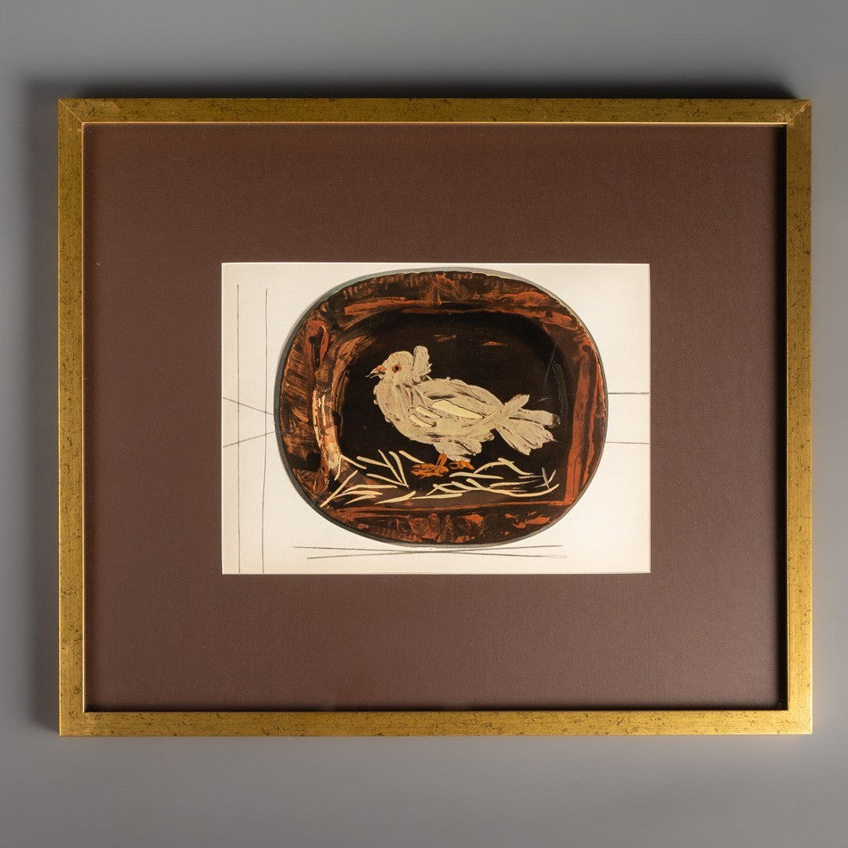 QUADRO GRAVURA PICASSO IMPRESSÃO OFF SET