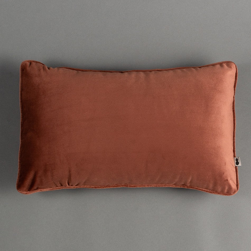 ALMOFADA VELUDO - CHOCOLATE 50X30cm