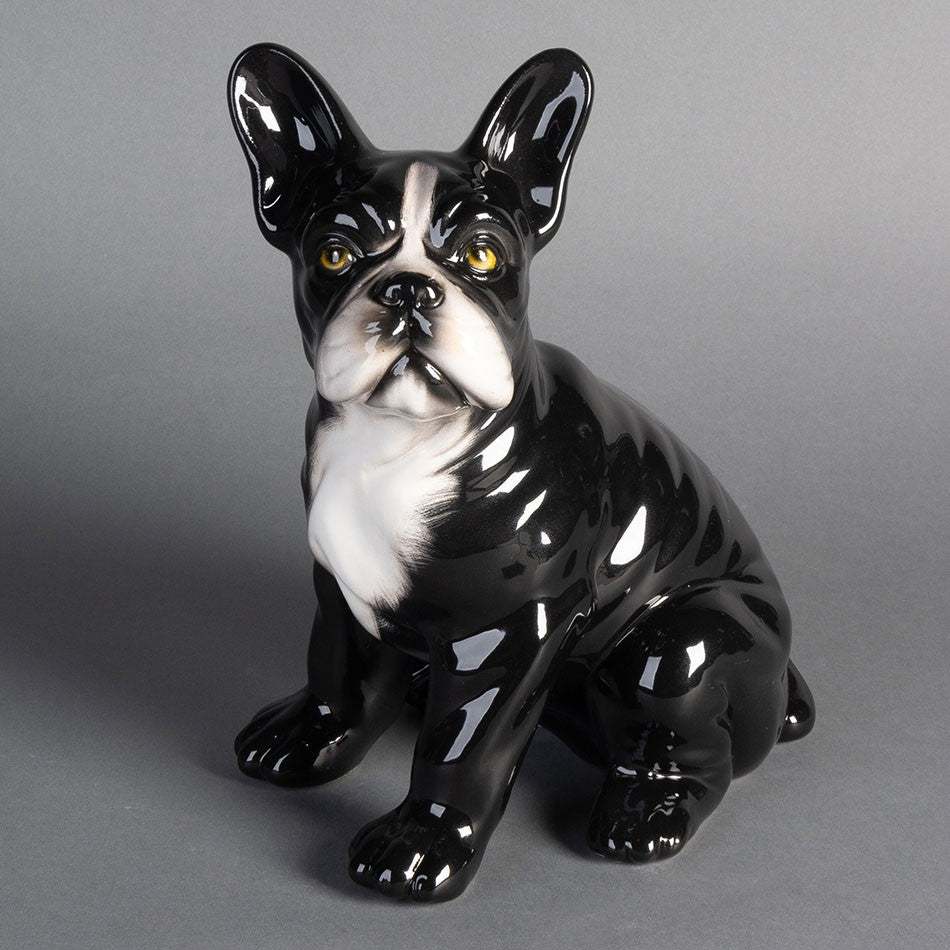 ESCULTURA ITALIANA BULLDOG FRANCÊS