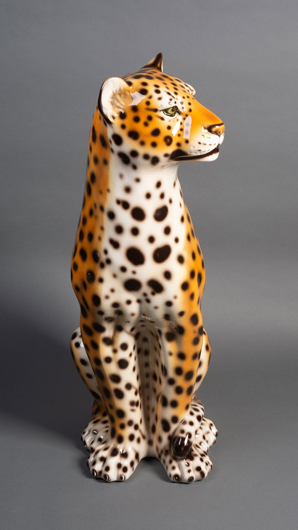 ESCULTURA ITALIANA LEOPARDO