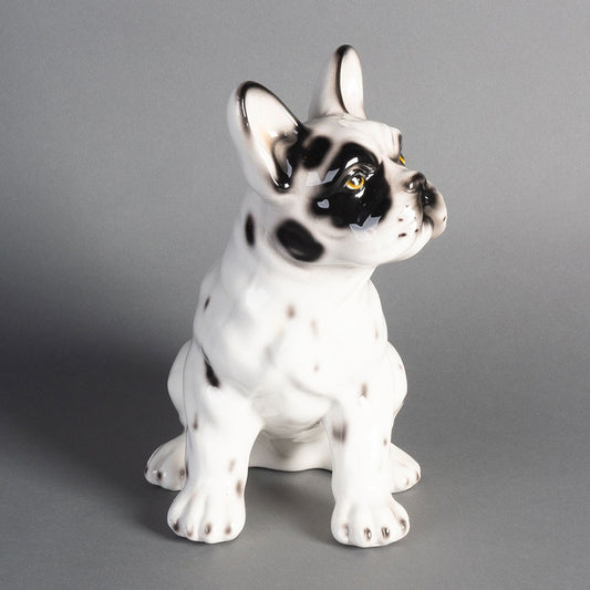 ESCULTURA ITALIANA BULLDOG FRANCÊS