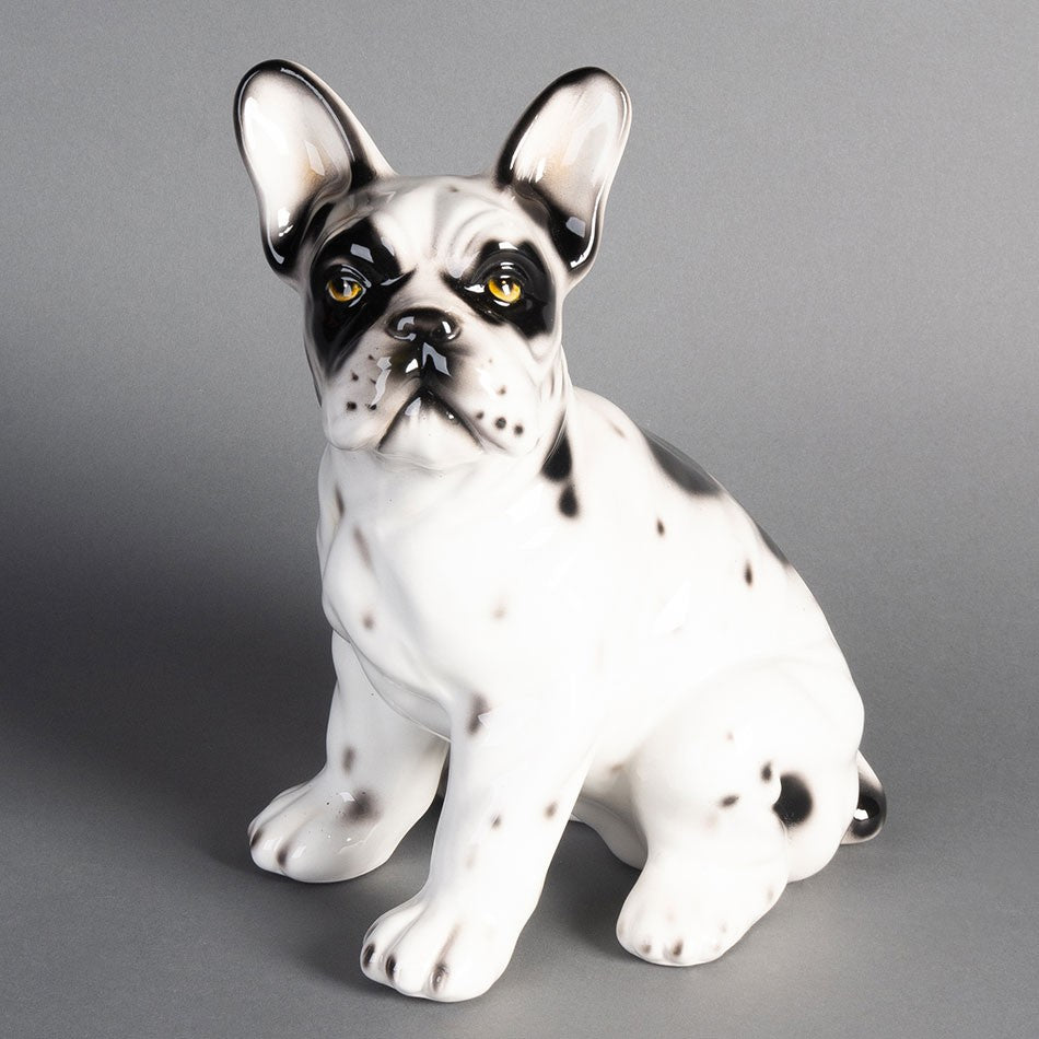 ESCULTURA ITALIANA BULLDOG FRANCÊS