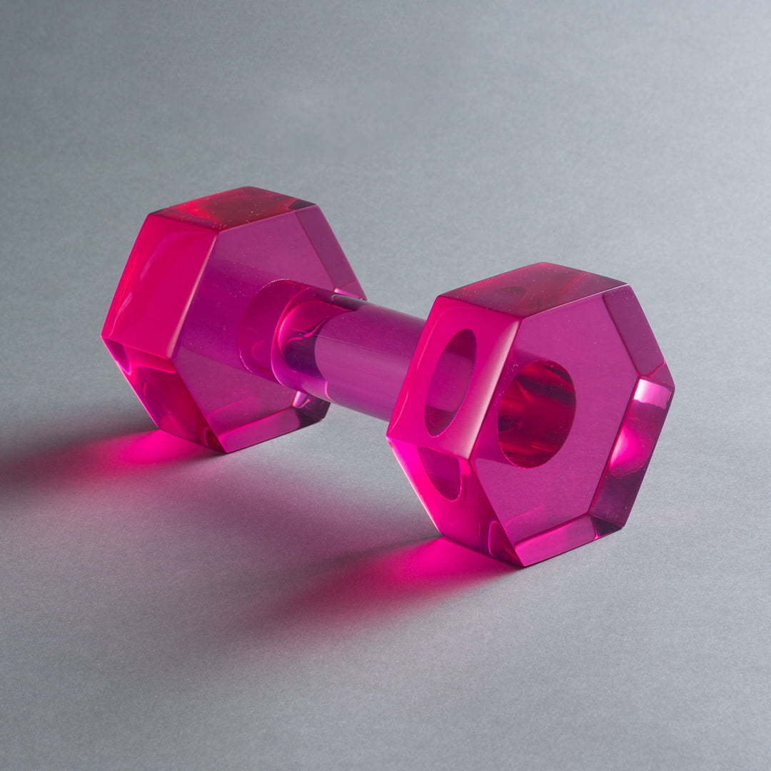 ESCULTURA PESO ROSA