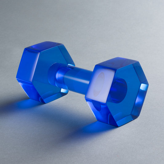 ESCULTURA PESO AZUL
