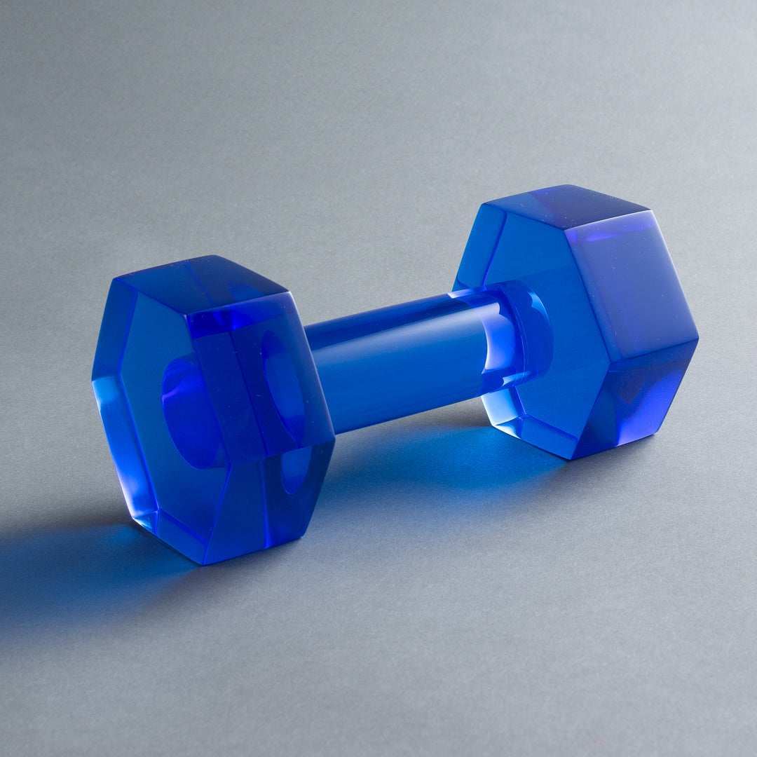 ESCULTURA PESO AZUL